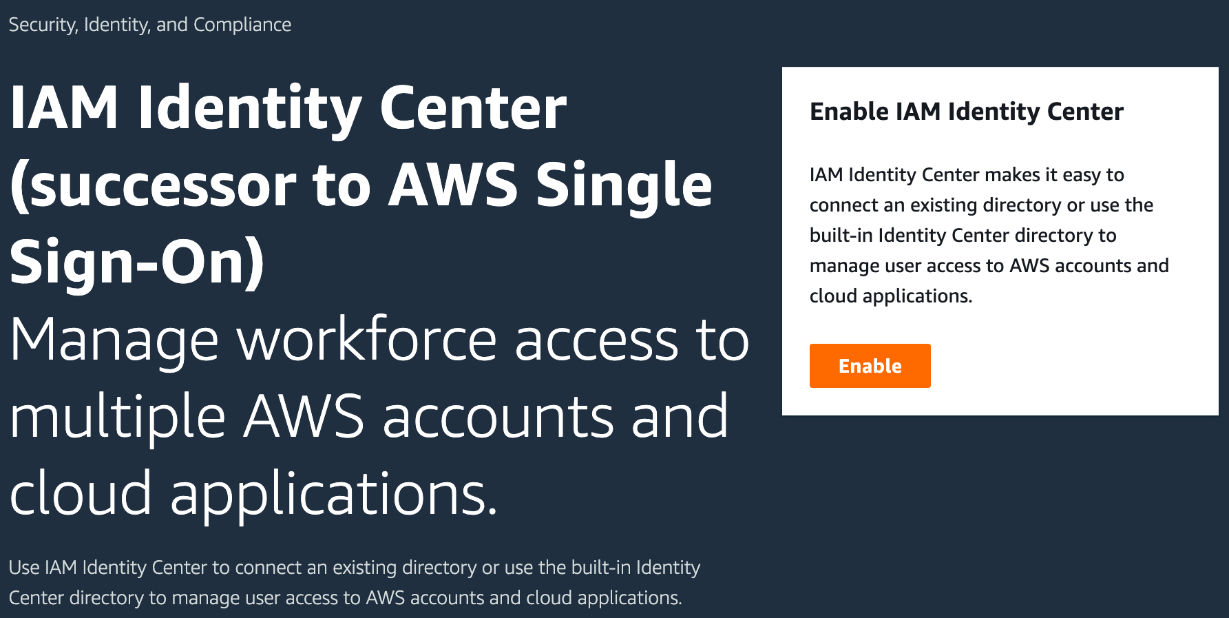 AWS - Integrating PIM with Azure AD SSO for AWS IAM Identity Center