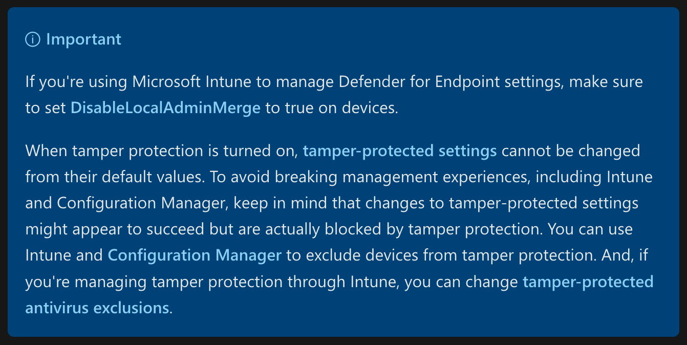 Intune - Discover Defender AV exclusions using Proactive Remediation