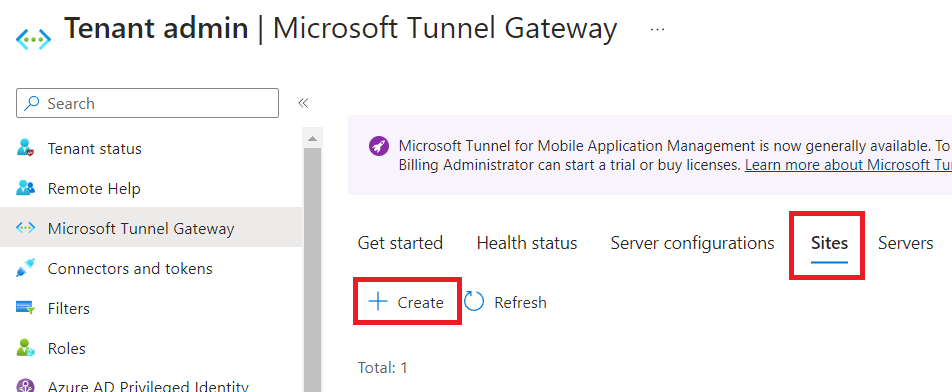 Intune - Microsoft Tunnel VPN Gateway