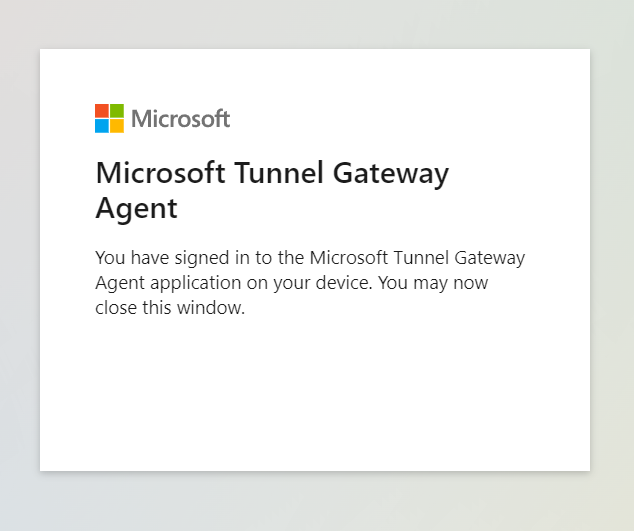 Intune - Microsoft Tunnel VPN Gateway